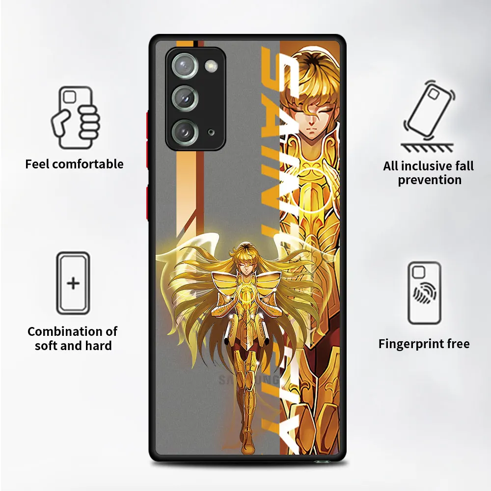 Чехол Saint Seiya для Samsung Galaxy A51 A30 A50 A71 A05 A05s A21s A06 A30s A31 A52s 5G Note 20 10 9 8 4G чехол