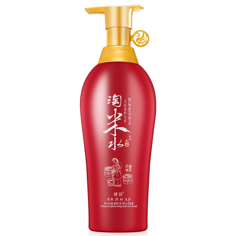 

China Tradition Wash Rice Water Hair Shampoo Anti Dandruff Smoothing Deep Cleansing Professional Hair & Scalp Treatment 500ML