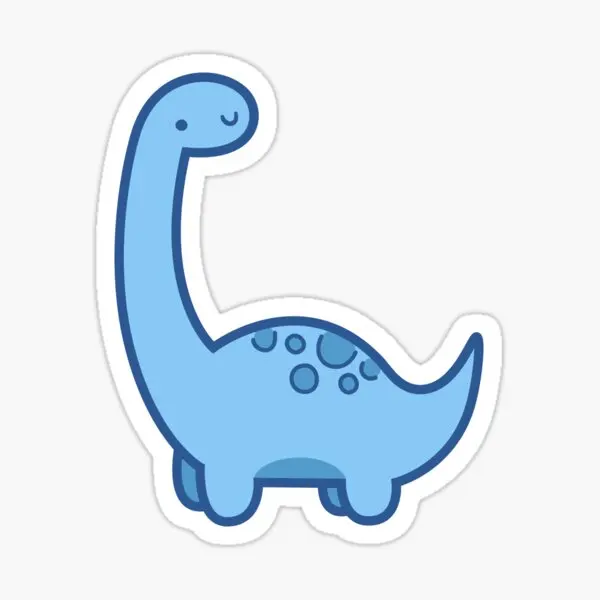 

Cute Dino 5PCS Stickers for Living Room Decorations Art Car Print Water Bottles Stickers Home Bumper Cartoon Luggage Background