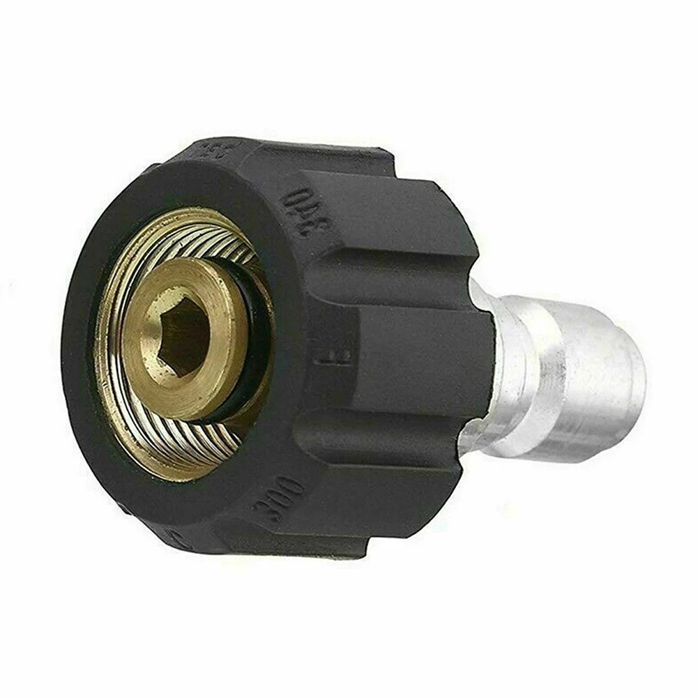 

New Useful High Quality Hot Durable Adapter Quick Connector Replacement 14mm 15mm 5000 PSI Accessories Coupler