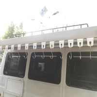 automobile accessories 5pcs10pcs all purpose rv awning hook light clothes drying holder for caravan motorhome camper 3xub