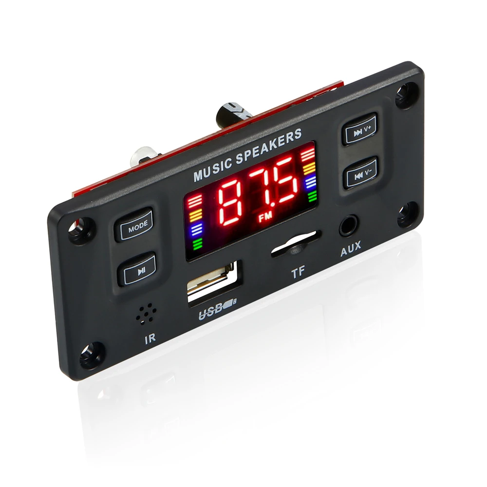 DC 12 В 2*30 Вт 60 усилитель MP3 декодер плата Bluetooth 5 0 музыкальный плеер USB модуль FM AUX