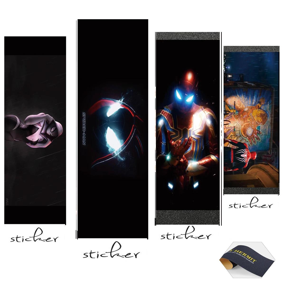 Настраиваемая наклейка для электрического скейтборда скутера Griptape грубая