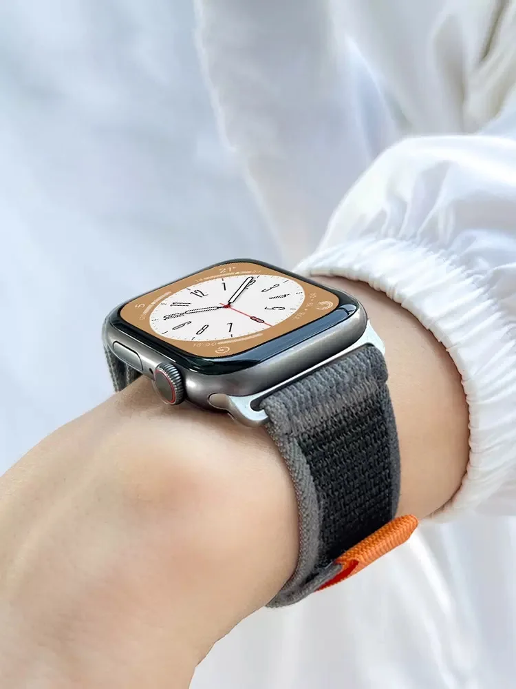 Trail Loop Band for Apple Watch Ultra 49mm 45mm 44mm 42mm 41mm 40mm 38mm Nylon Strap iWatch Bracelet Ultra 8/7/6/5/4/3/2/1/SE