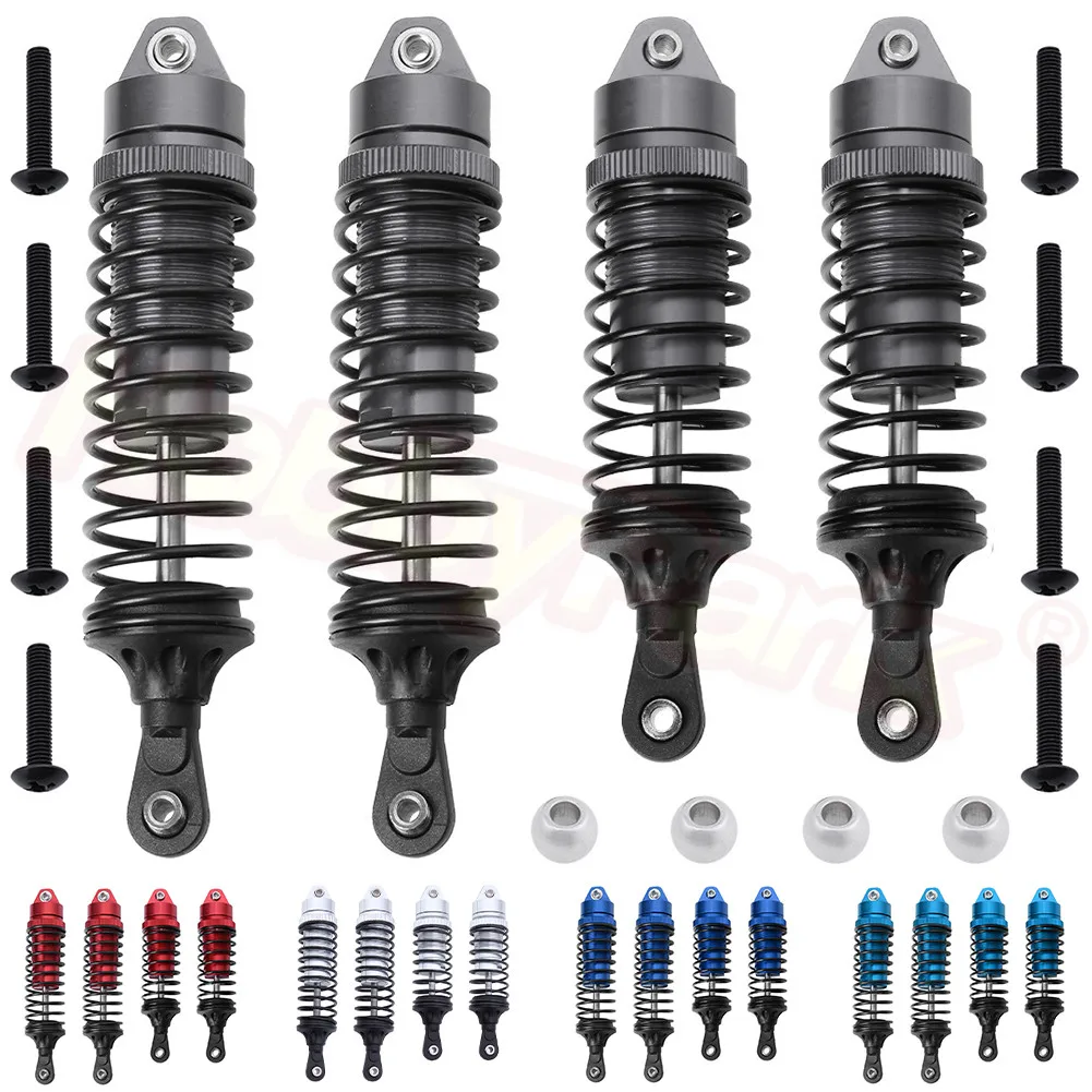 

Alloy Front & Rear Assembled Aluminum Shock Absorber Springs For 1/10 Traxxas Slash 4x4 2wd Upgrade Parts RC Car Hop-Up