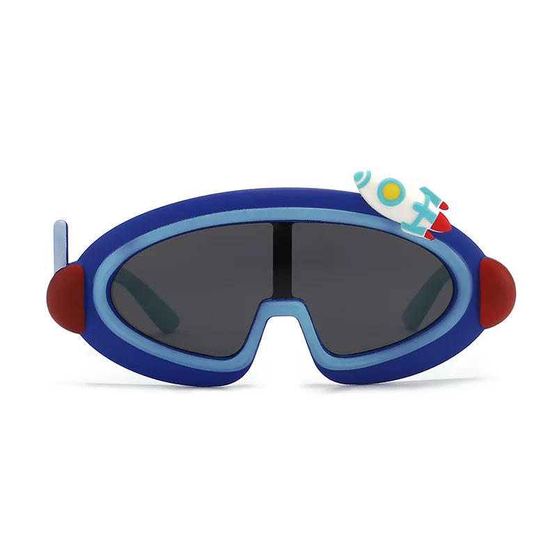

Детские поляризационные солнцезащитные очки Babieojo, гибкие милые очки в форме детских очков с защитой UV400, очки для мальчиков и девочек
