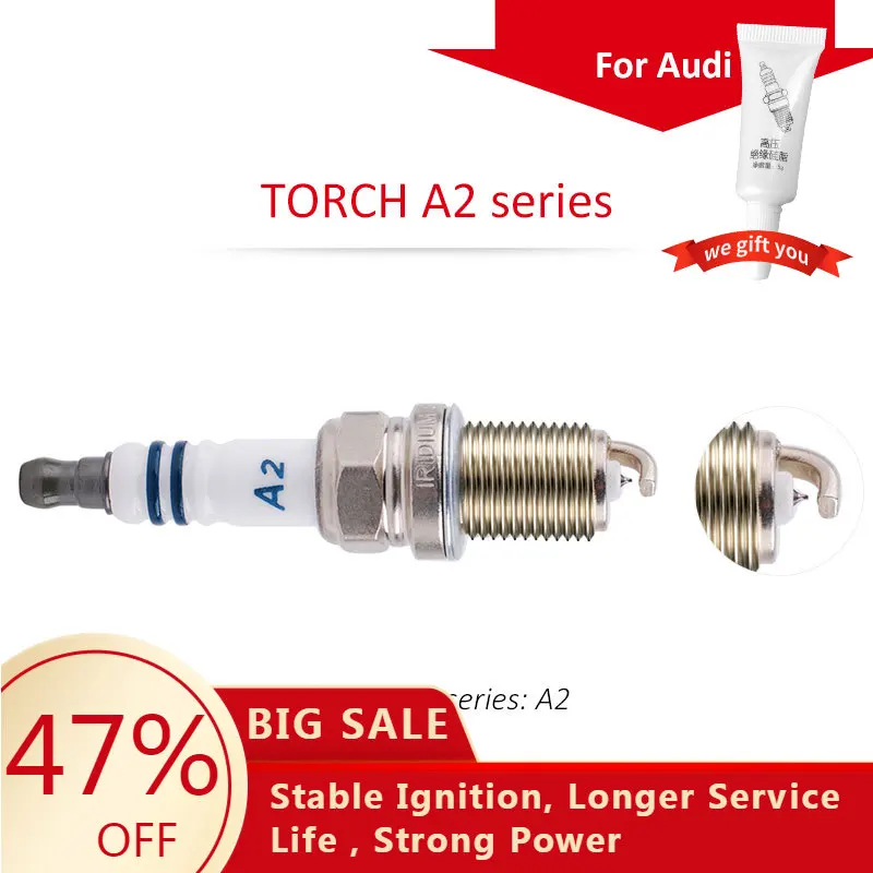 

4packs/6packs China original TORCH spark plugs FR5KPP332S/PFR8S8EG/IK24/KC6PYPB/TORCH-A2