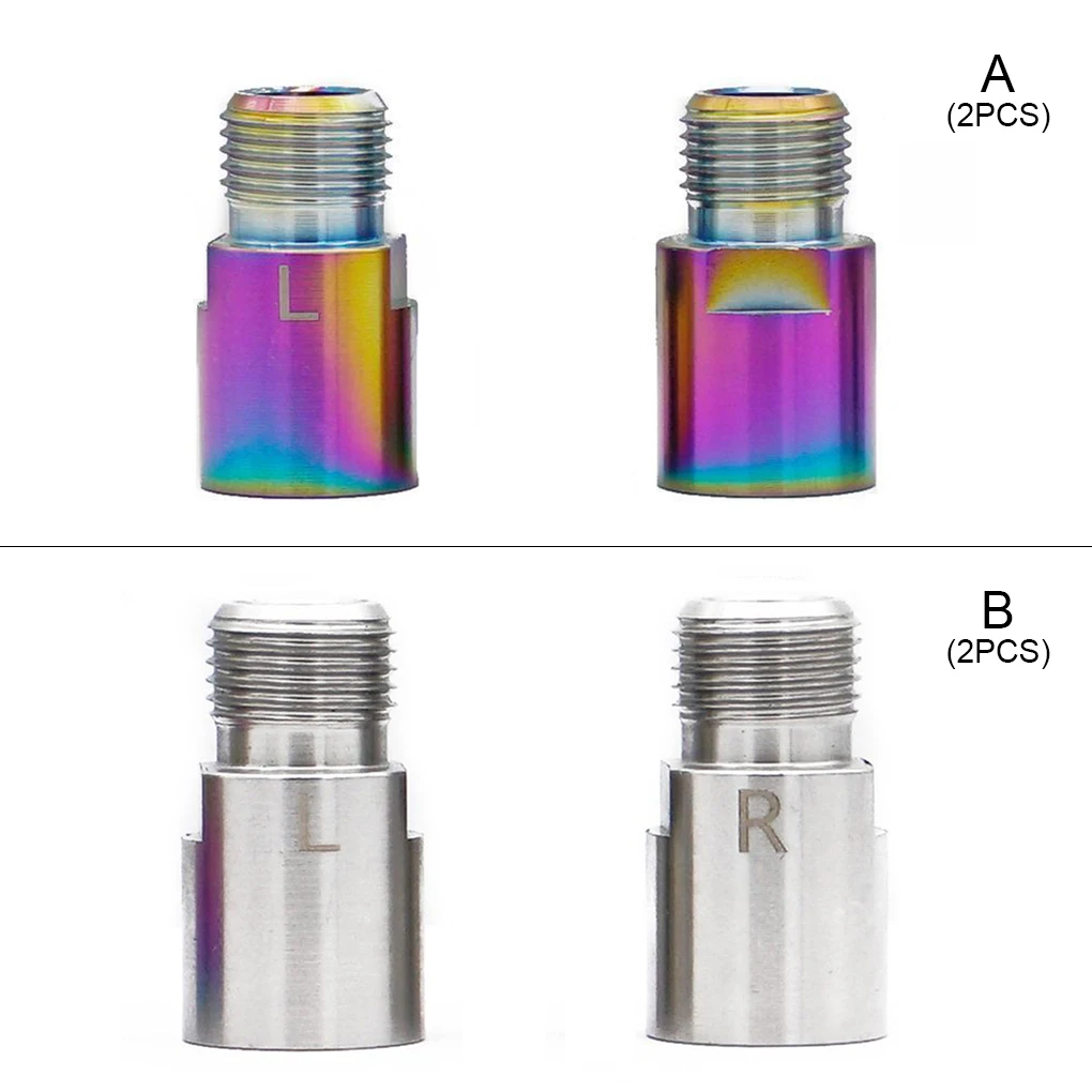 1 пара велосипедных удлиненных адаптеров из алюминиевого сплава