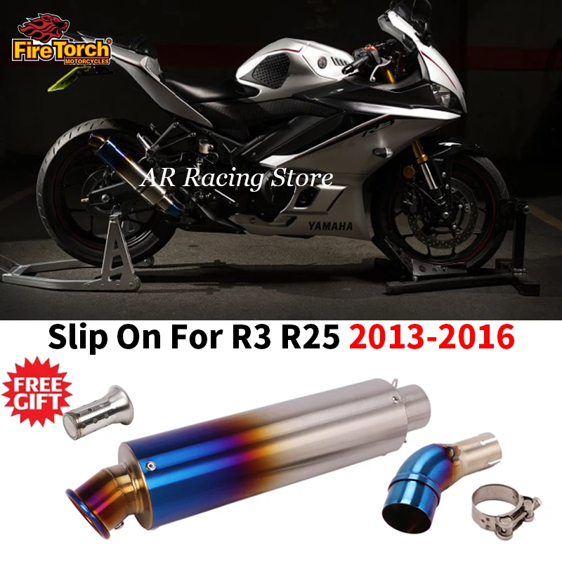 

Выхлопная труба для мотоцикла, слипон для R3 R 3 R25 R 25 2013-2016