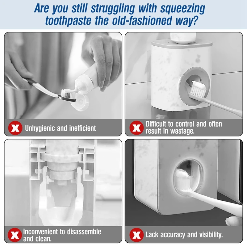 Автоматический дозатор зубной пасты Дозатор для электрического дозатора