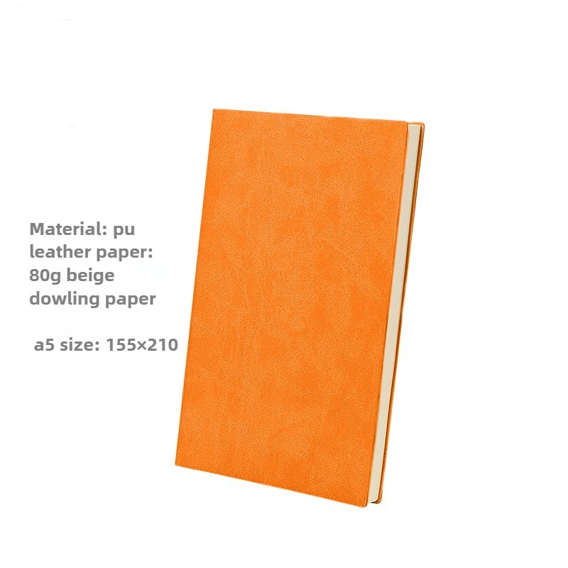 

Толстый блокнот из искусственной кожи