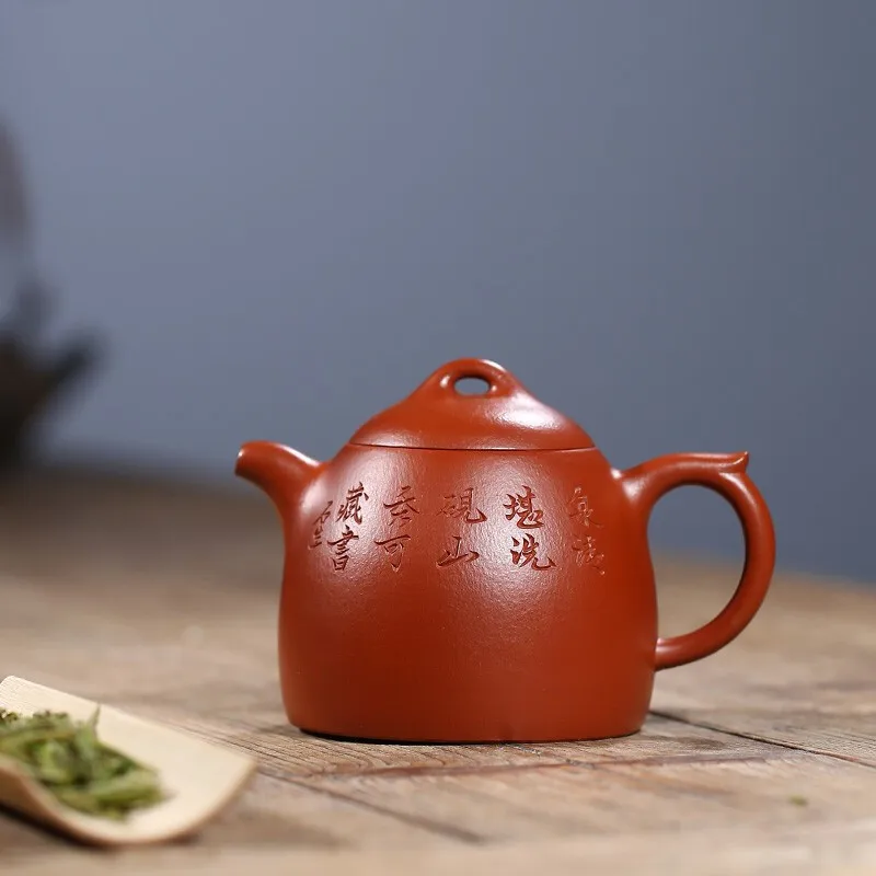 

Yin Fragrant Tea Yixing Purple Clay Teapot Famous Tea Set Pure Full Handmade Pot Teapot Original Yixing Clay Dahongpao Tea Qin Q
