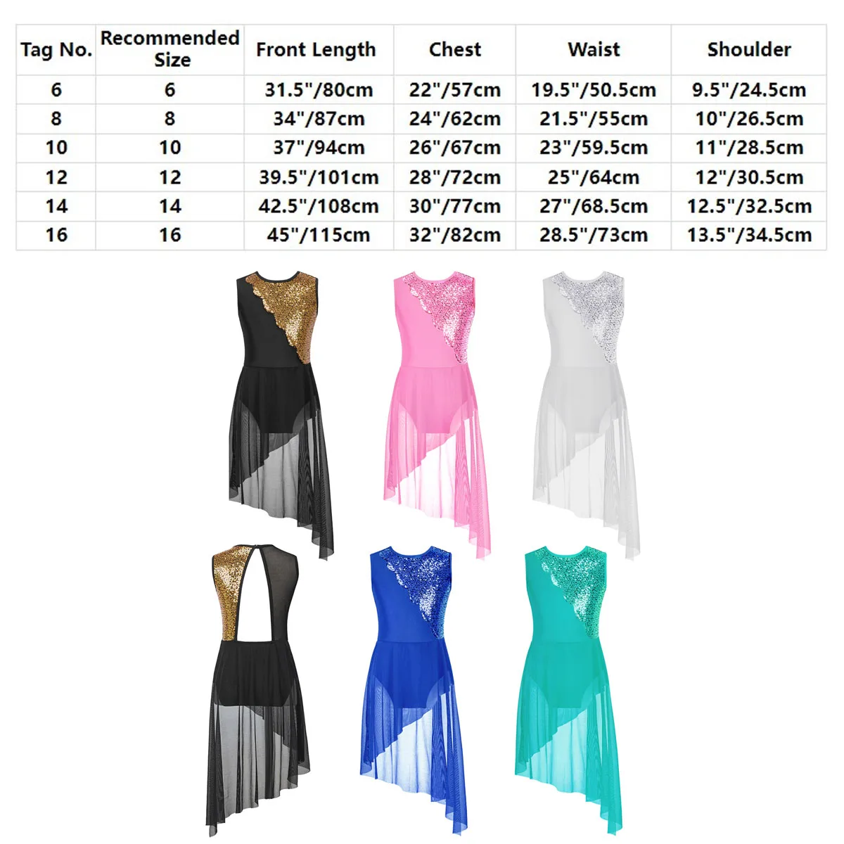 Детская танцевальная одежда для девочек гимнастический купальник с блестками и