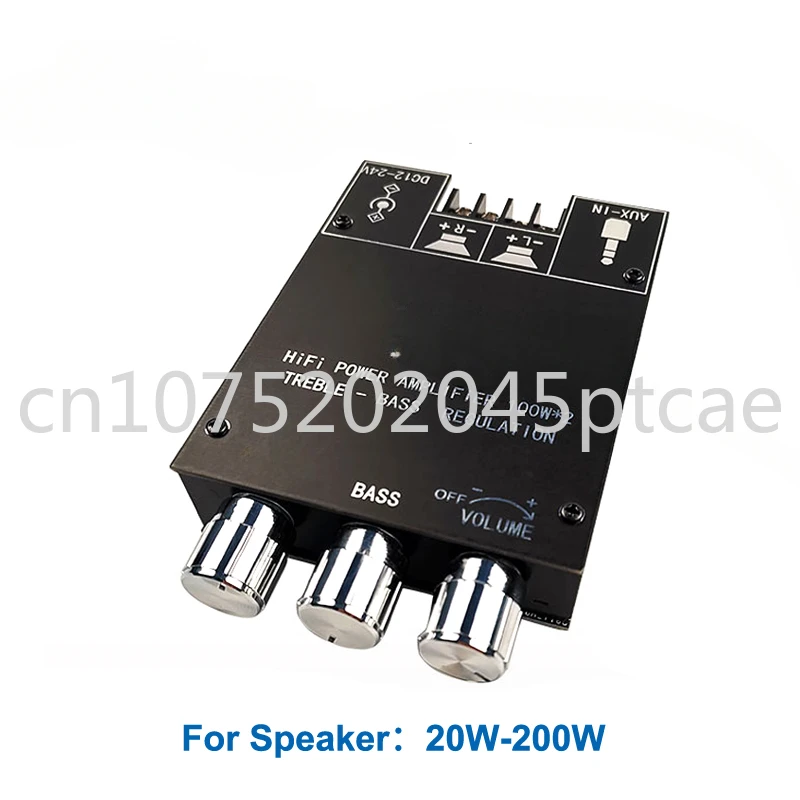 

2*100W Dual TPA3116 Bluetooth 5.0 Subwoofer Audio Digital Power Amplifier Board Tone Bass Treble HiFi Stereo TPA3116D2 Aux Amp