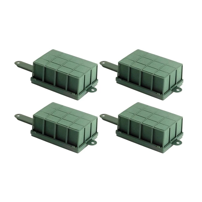 

4 Pcs Floral Foam Cage Flower Holder With Floral Foam For Flowers Cage Bowl For Wedding Fresh Flowers Floral Arrangement