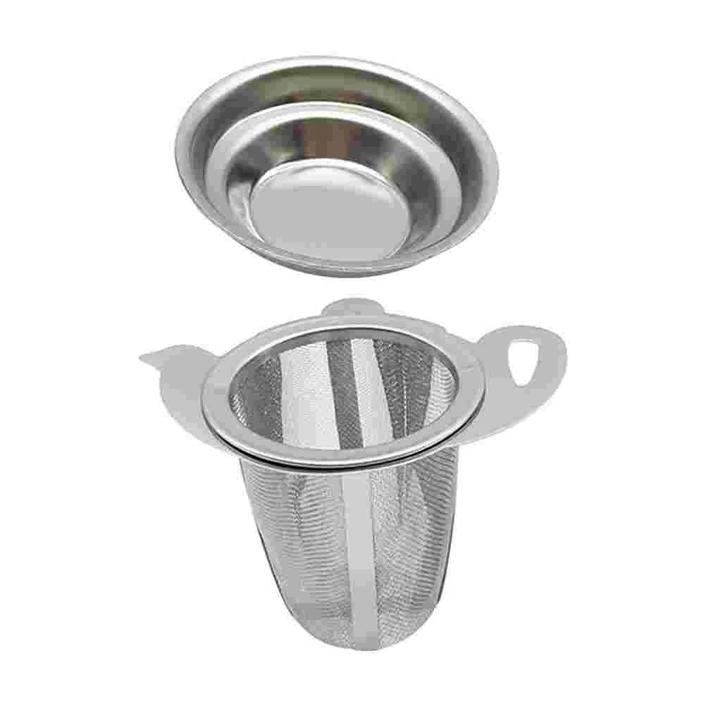 

Tea Strainer Infuser Mesh Loose Diffuser Filter Leaf Stainless Steel Bag Sievesifter Coffee Spices Steeper Fine Cup Metal