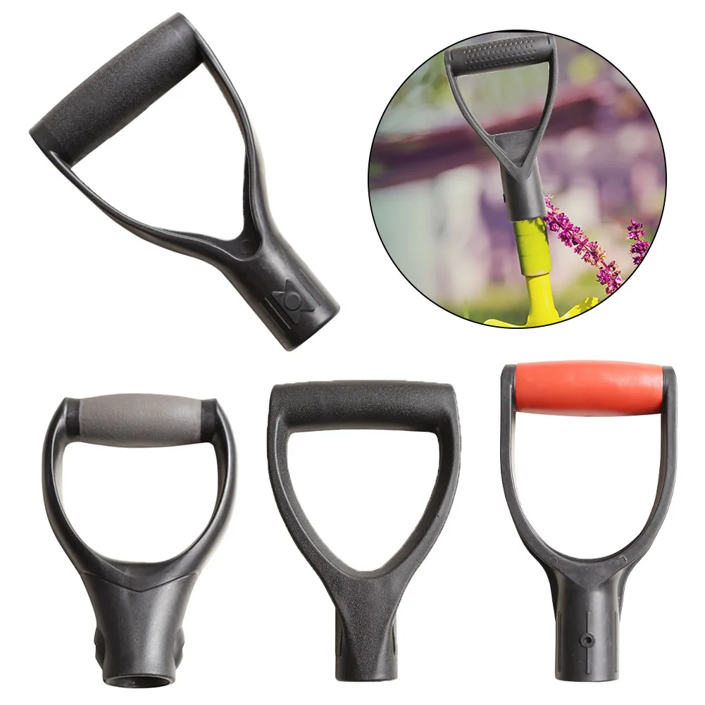 

Shovel Handle Durable Spade Easy Install Snow Removal Fork Y Shape Spare Home Garden Tool For Digging Raking D Grip Portable