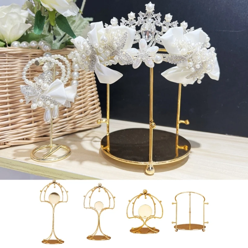 

Exquisite and Chic Jewelry Display Stand Chinese Phoenix Crown-Holder Necklace Ring-Jewelry Storage Rack Home Decoration 124A