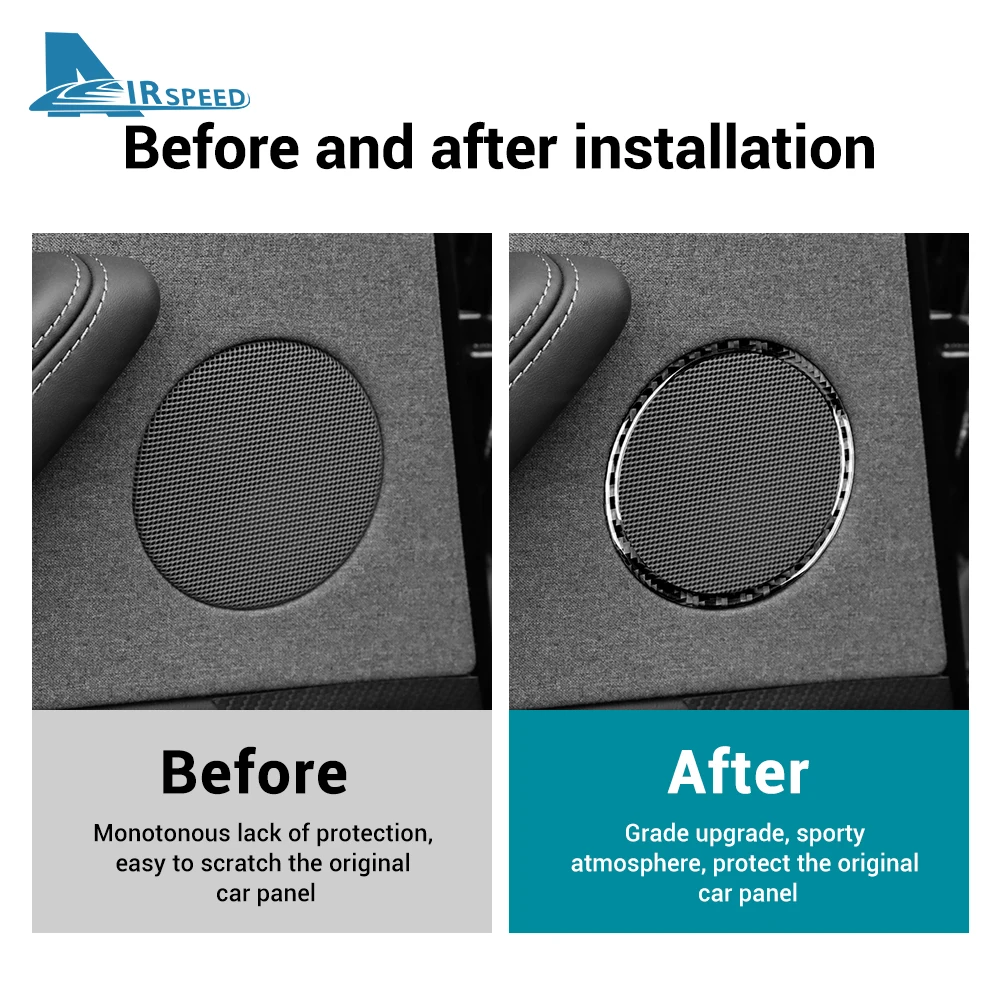 Настоящая мягкая наклейка из углеродного волокна для Tesla Model 3 Highland 2024 звуковое