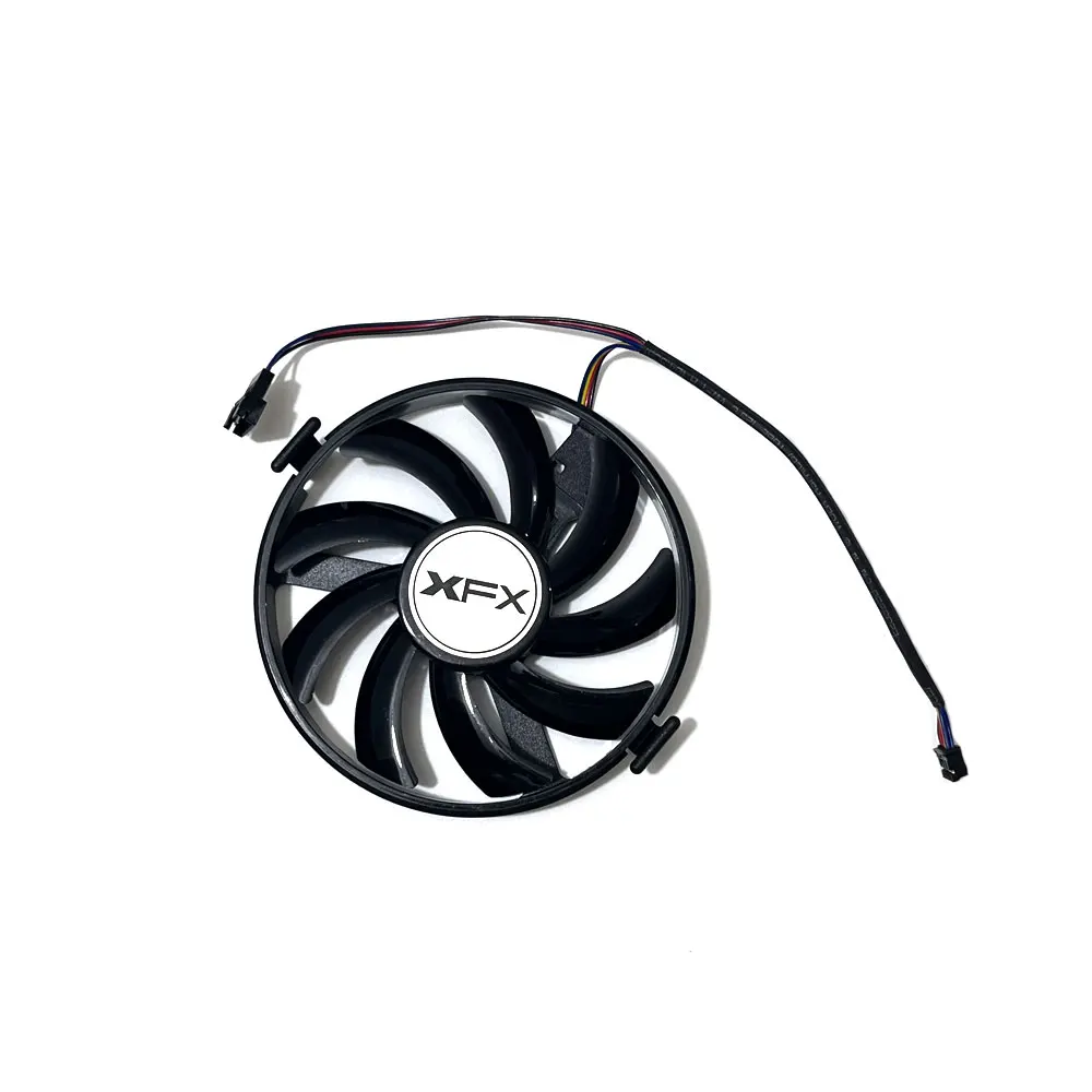 Фото Вентилятор охлаждения видеокарты Cooelr NEW R9 380 X R7 350 370 FDC10U12S9-C для XFX Radeon R9 380 380X 370 370X RX460 560 R7 350 GPU №4