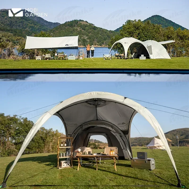 MOBI GARDEN Открытый Кемпинг Передний Холл Палальон Навес Портативный Двор Пикник