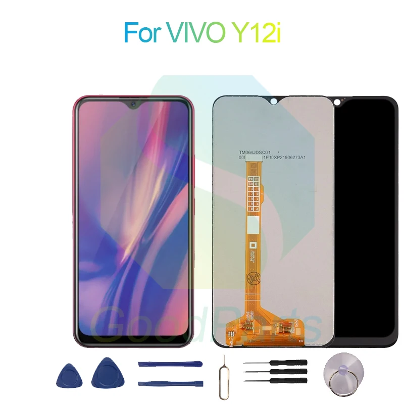 ЖК-дисплей 6 35 дюйма для VIVO Y12i сменный сенсорный экран с цифровым