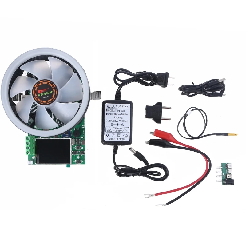 

Battery Capacity Tester Battery Capacity Meter Discharge Boad Battery Tester Electronic Load LED Display