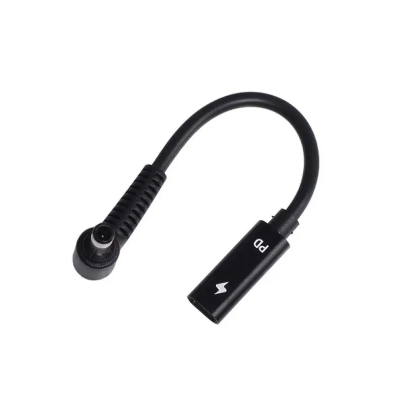 Фото Type C Female PD Charging Cable Cord for Thinkpad X61S R61 T410 T420S T400 T430 SL400 E425 Laptop Power Charger Adapt №4
