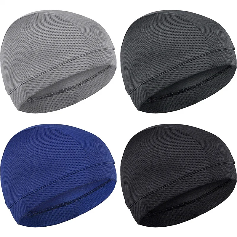 

Motorcycle Helmet Inner Cap Polyester Dry Breathable Wicking outdoor Bicycle Moto Riding Cycling Cap Equipment Accessories
