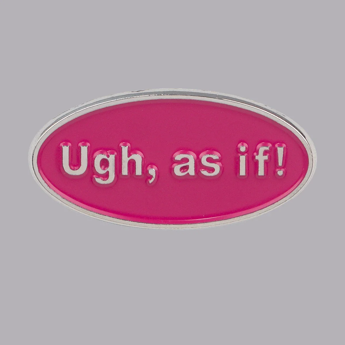 Oh если розовая эмаль металлический значок с предложением брошь на булавке рюкзак