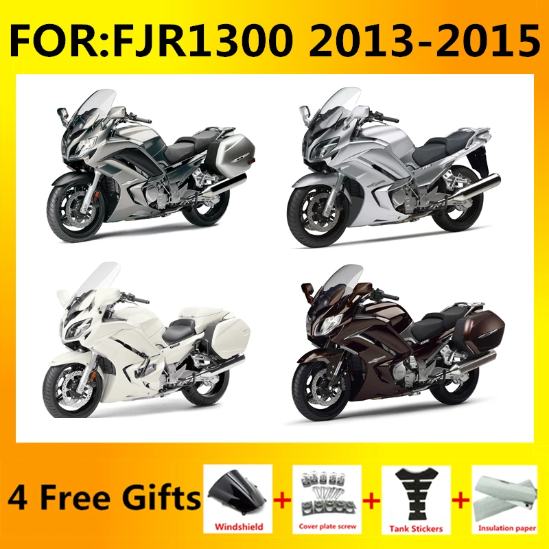НОВЫЙ комплект обтекателей для мотоцикла ABS подходит FJR1300 13 14 15 пластиковые