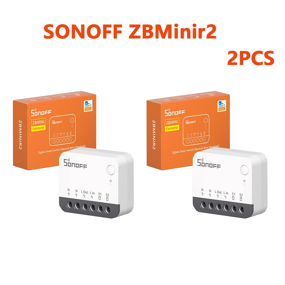 

SONOFF ZBMinir2 ZBMini Extreme Zigbee Умный выключатель