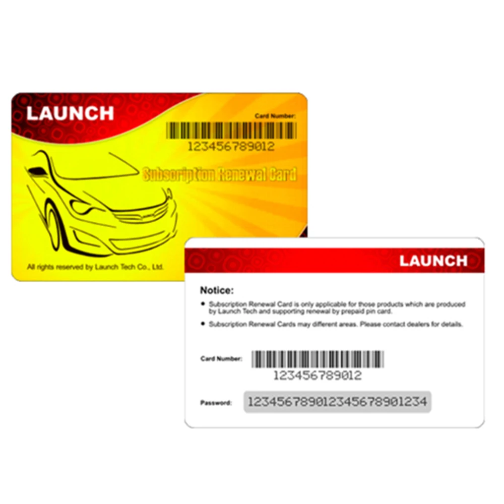 Фото LAUNCH Pin Card Оновление 1-летнего программного обеспечения для X-431 CRP919E/CRP919E BT/ PRO ELITE/CRP919 EV №2