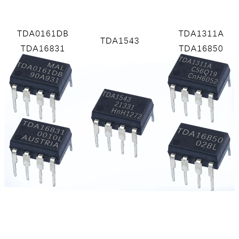 1 шт., TDA0161DB, TDA16831, TDA1543, TDA1311A, TDA16850