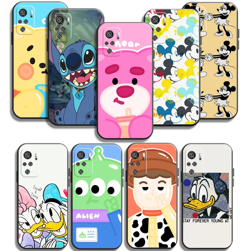 

2022 Disney Phone Cases For Xiaomi Redmi 9 9AT 9T 9A 9C Redmi Note 9 9S 9 Pro 5G Soft TPU Funda Back Cover