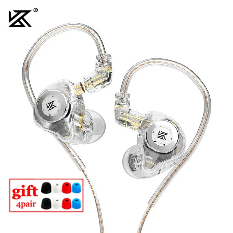 

KZ EDX PRO 10mm Dual Magnetic Circuit Dynamic Drive Earphone HIFI Bass Earbud Sport Noise Cancelling Headset KZ ZSTX ZSN PRO ZAS