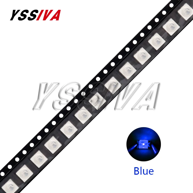 Полный рулон 5050 3528 1210 SMD LED белый красный синий желтый зеленый оранжевый теплый