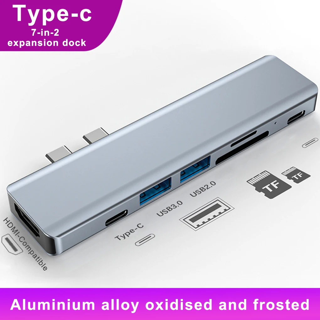 

USB-концентратор Type-c, совместимый с клавиатурой