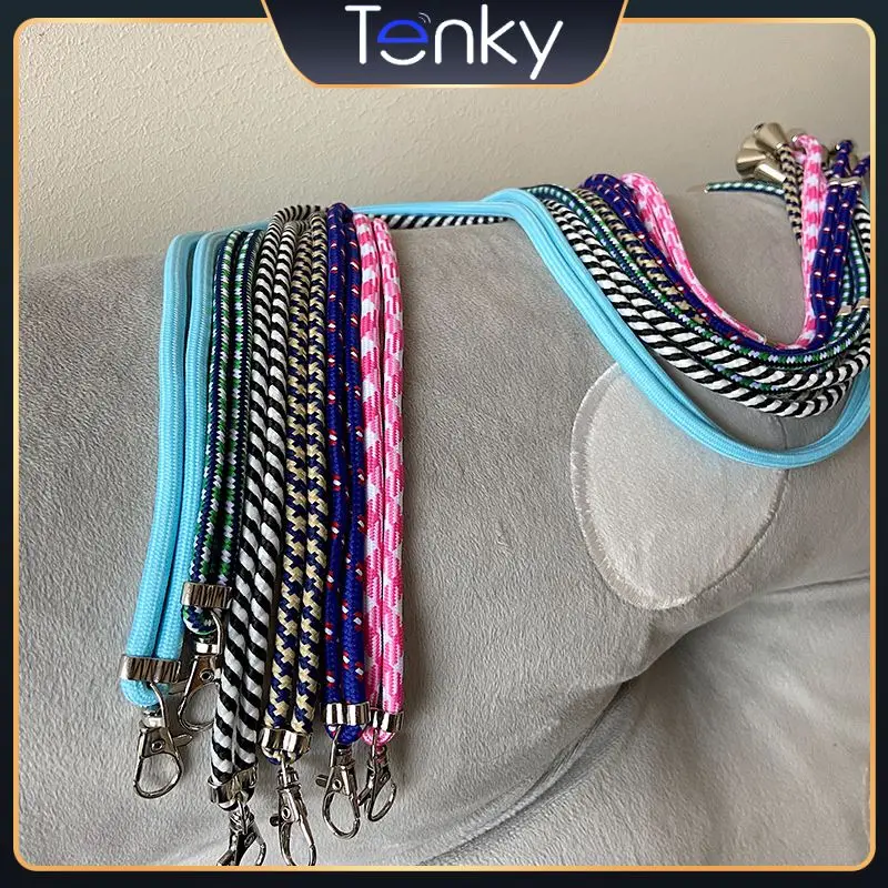 

Mobile Phone Case Patch Nylon Strap Mobile Phone Diagonal Strap With Adjustable Key Wallet Neck Strap With Gasket Phone Straps