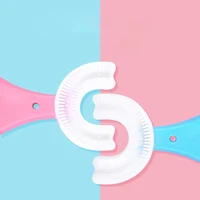 u shaped oral silicone toothbrush for oral cleaning and care of infants aged 2 6 12 children baby 360 %c2%b0 tooth brushing artifac