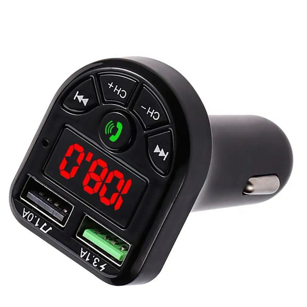 Новинка Автомобильный Mp3 Bluetooth-Совместимый телефон с громкой связью bte5