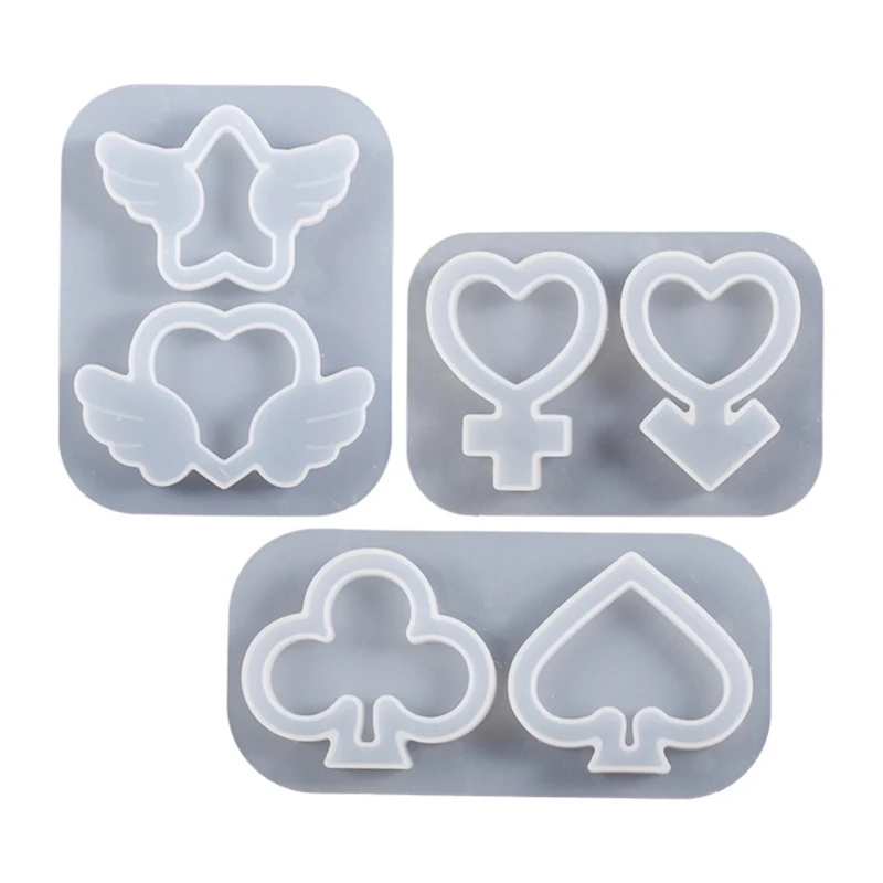 

Silicone Resin Molds Wings-Epoxy Casting Resin Mold for Jewelry Making,Crafts DIY,Pendant,Keychain Ornament,Home Decor Dropship