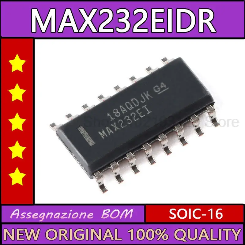 

5 шт./лот новый оригинальный max232eчард soic-16 driver/приемный чип