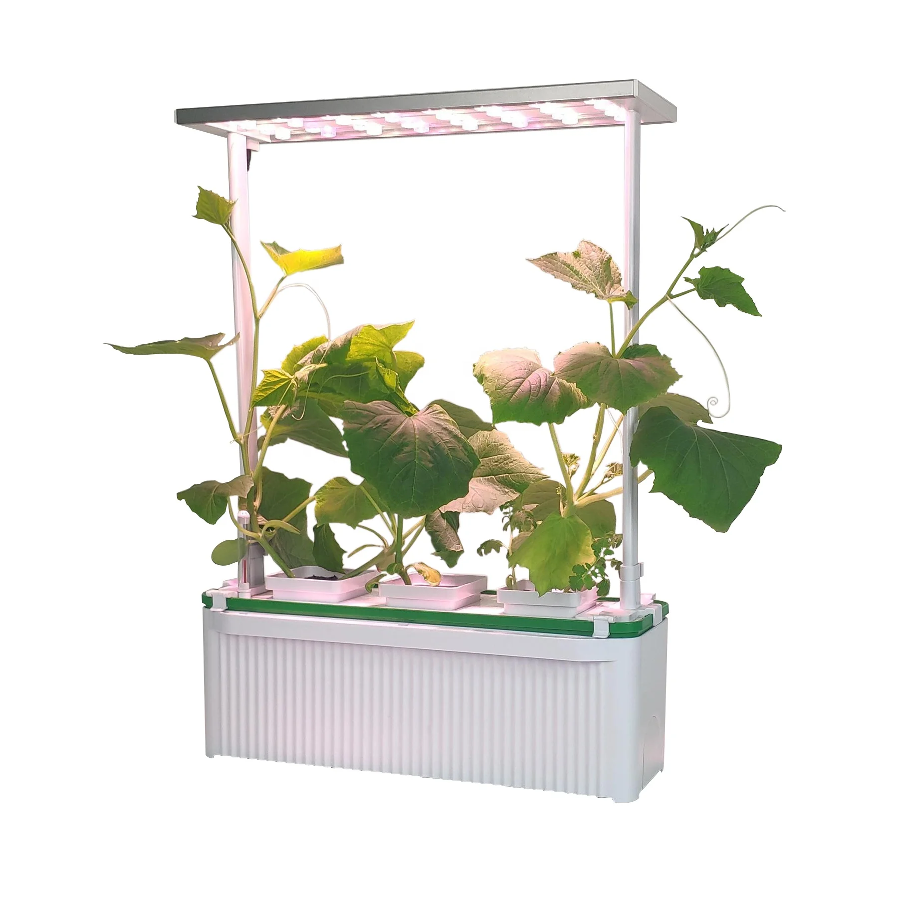 

indoor home planter plant smart led light garden grow net pot hydroponic growing diy kit garden hydroponic grow tower system