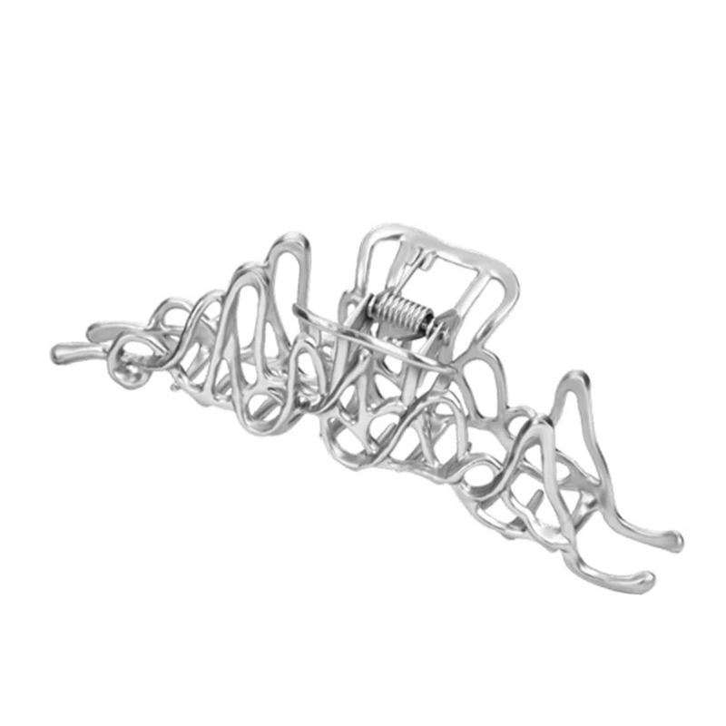 

Металлическая заколка для волос, индивидуальная Нескользящая заколка для волос золотого и серебряного цвета, идеальная заколка для волос с...