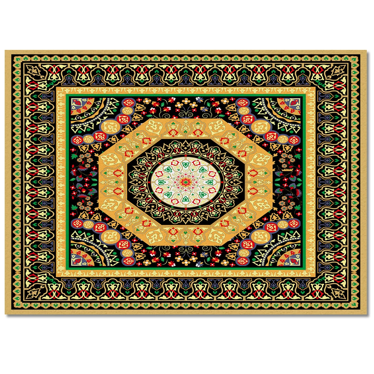 Турецкий ковер с рисунком в гостиной коврики для спальни домашний декор кухонный