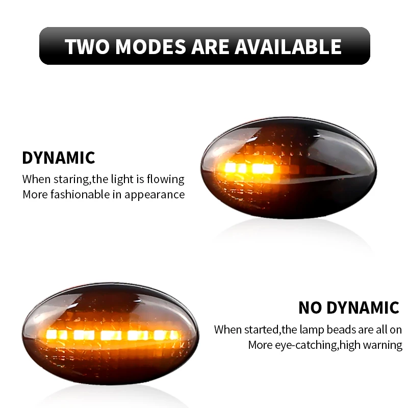 2 шт. для Subaru Liberty 2000-2003 Forester Impreza WRX STI GDA 2002-2007 динамический светодиодный боковой