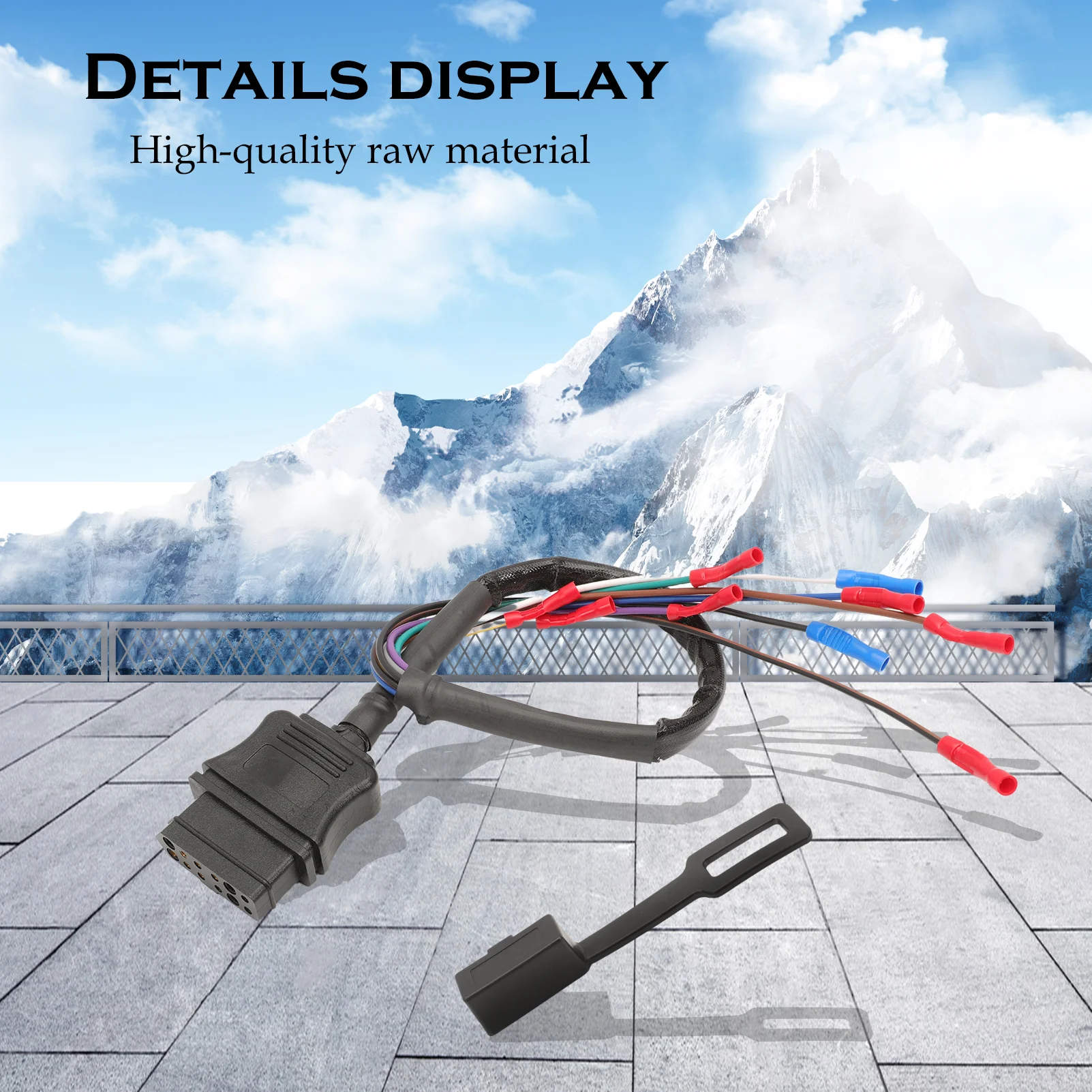 9-контактный боковой ремень для грузовика ремонт Совместимость с западным