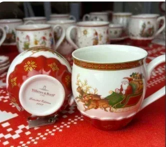 Тарелка для западной кухни немецкая посуда V Bao рождественская серия игрушка