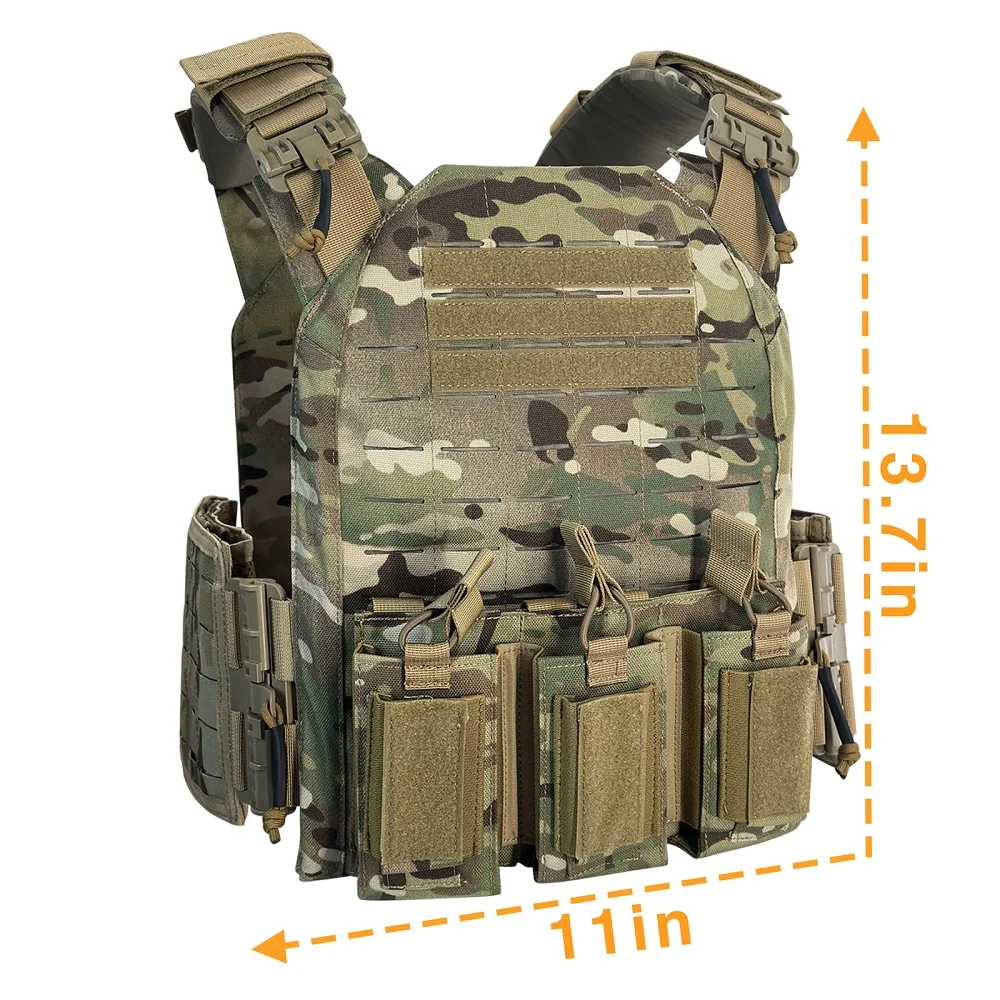 UnionTAC 1000D Тактический Боевой Костюм Мужской Быстросъемный Жилет С Тройным